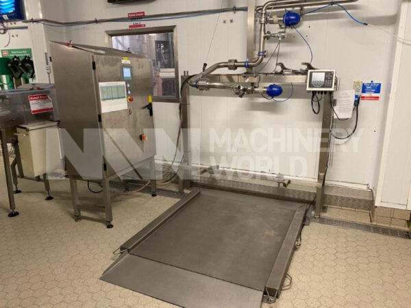 Pallecon IBC Bulk Dairy Cream Filling Station