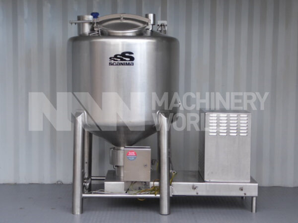 Scanima 1R2S-800 High Sheer Turbo Mixing Vessel