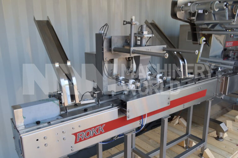 ROKK RU6000 TecnoSandwich Ice Cream Filling & Wrapping Machine