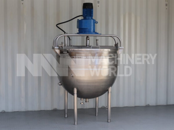 APV Jacketed Mixing Pan with Scraped Surface Mixer - 600 ltr