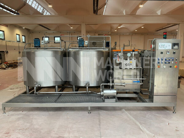 ROKK MP 1200 Ice Cream Batch Mix Processing Plant