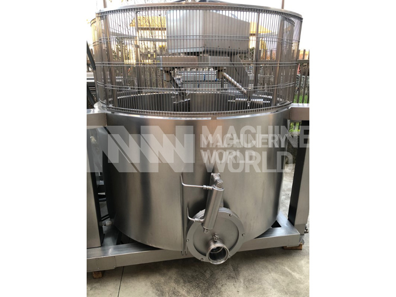 Sacma Inox Multi-purpose Circular Cheese Vats - 1,000 Litres (2 off) - Image 2