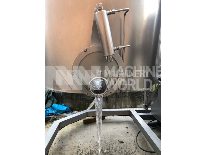 Sacma Inox Multi-purpose Circular Cheese Vats - 1,000 Litres (2 off) - Image 4