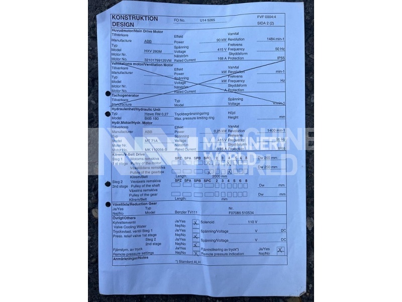 10,000 LPH Tetra Pak ALH25 (200 Bar) Homogeniser - Image 10