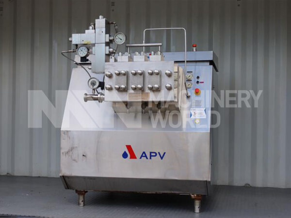 APV Gaulin 55-3, 6BX (250 Bar) Aseptic Homogeniser, 4.000 l/h