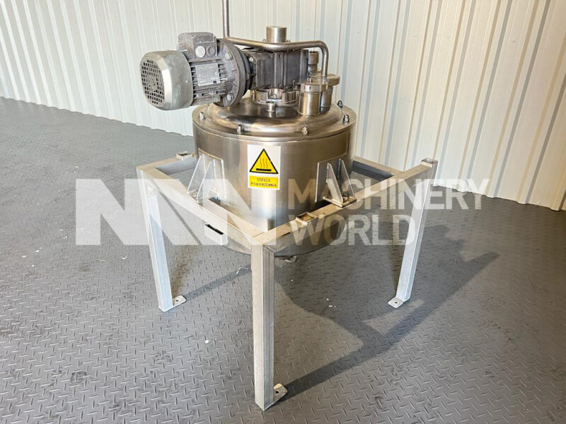 50 Ltr Stainless Insulated Process Tank with Scraped Surface Mixer - Image 2