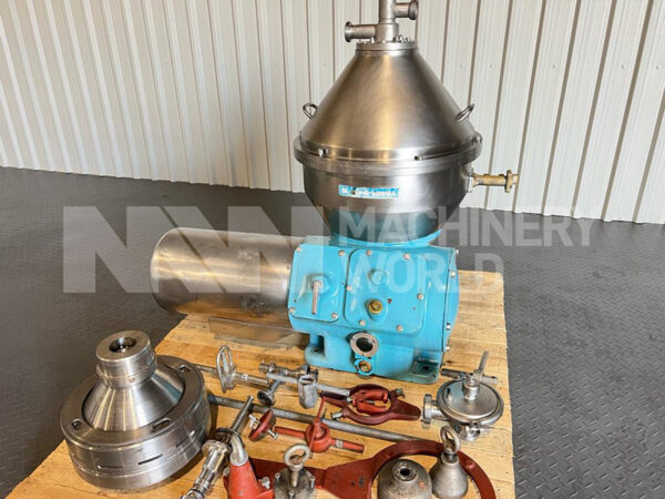 5,000 LPH Alfa Laval MRPX 407 Milk Cream Separator