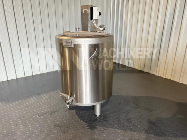 300 Ltr Steeltec Stainless Steel Jacketed Mix Tank