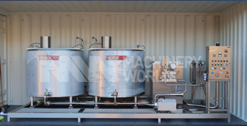 ROKK MP 1200 Ice Cream Batch Mix Processing Plant 'Reconditioned' - Image 2
