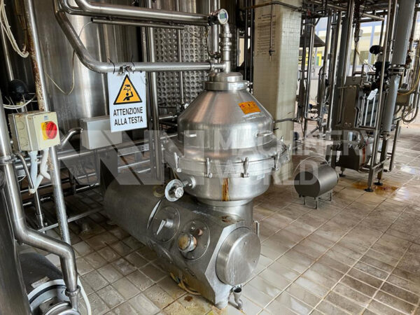 Alfa Laval MRPX 314 TGV - 74C Milk/Cream Separator - 15.000 l/h