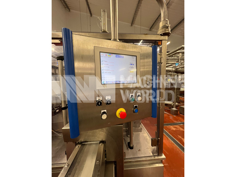 200/250gm Trepko Type 821 Butter Former & Wrapper (YOM 2017) with Trepko Type 710 Carton Packer & Loma Metal Detector - Image 3