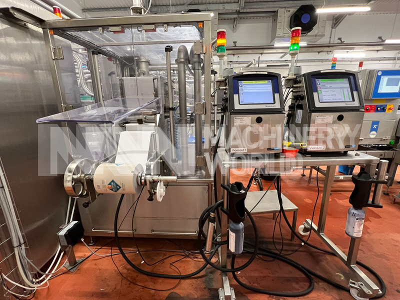 200/250gm Trepko Type 821 Butter Former & Wrapper (YOM 2017) with Trepko Type 710 Carton Packer & Loma Metal Detector - Image 6