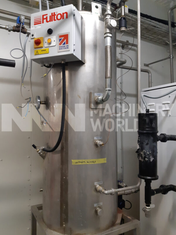 239kg per Hour & 150kw Fulton Europack EU150 Electric Steam Boiler Generator - YOM 2017 - Image 3