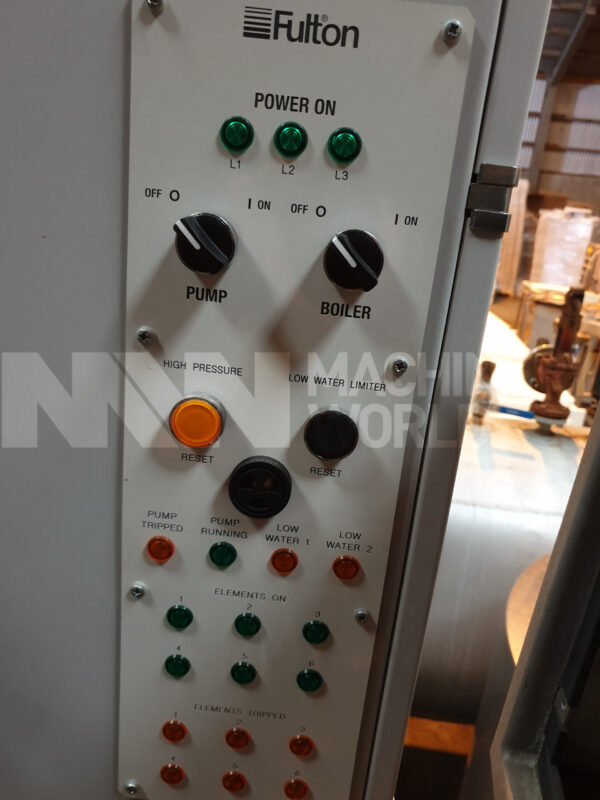 239kg per Hour & 150kw Fulton Europack EU150 Electric Steam Boiler Generator - YOM 2017 - Image 2