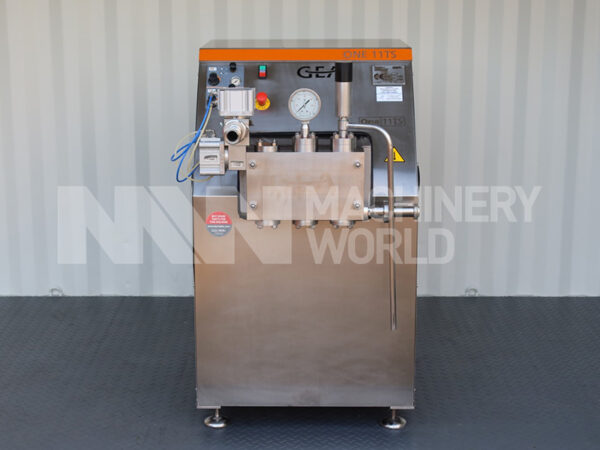 1,000 LPH GEA Niro Soavi ONE 11TSH (210 Bar) Homogeniser - YOM 2013