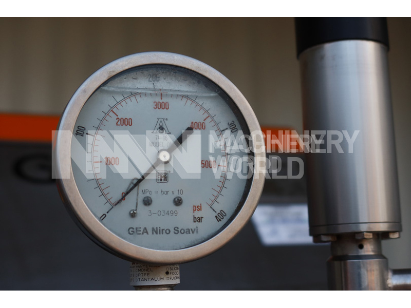 1,000 LPH GEA Niro Soavi ONE 11TSH (210 Bar) Homogeniser - YOM 2013 - Image 5