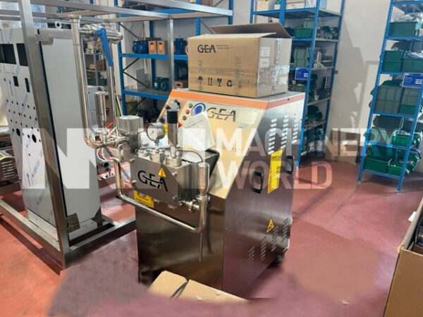 3,000 LPH GEA Niro Soavi One 15TS Homogeniser - YOM 2021 - NEVER USED