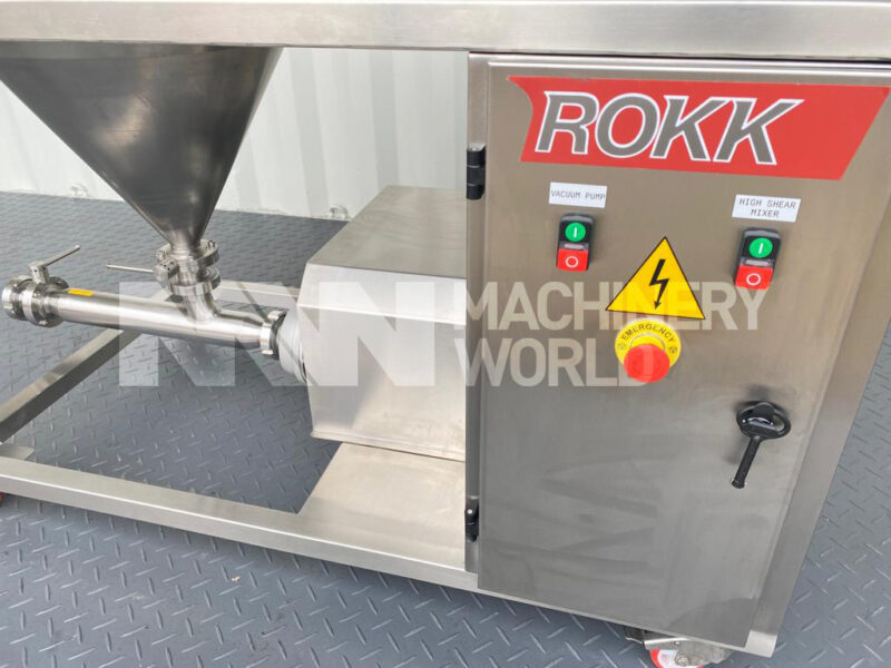 ROKK RMIX50 Powder-Liquid Inline High Shear Mixer Blender (Brand New) - Image 3
