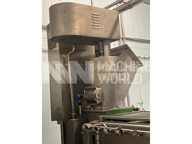 1,100kg per hour CMT FB2 1200 Mozzarella Cooker Stretcher with CMT HJ4M-R Mozzarella Moulder - Image 4