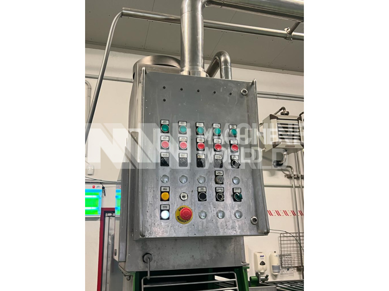 1,100kg per hour CMT FB2 1200 Mozzarella Cooker Stretcher with CMT HJ4M-R Mozzarella Moulder - Image 3