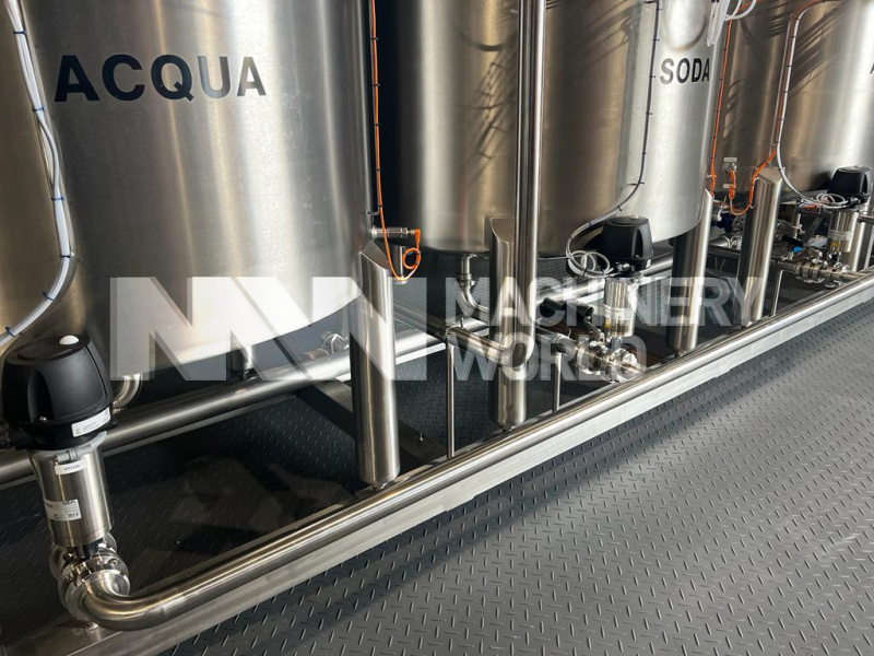 20,000 LPH Tecnolat 3-Tank (2,000L) & 1-Channel Automatic CIP System Plant - NEW - Image 9