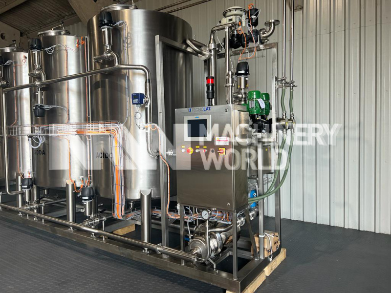 20,000 LPH Tecnolat 3-Tank (2,000L) & 1-Channel Automatic CIP System Plant - NEW - Image 3