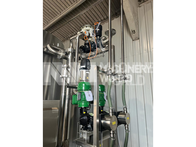 20,000 LPH Tecnolat 3-Tank (2,000L) & 1-Channel Automatic CIP System Plant - NEW - Image 5