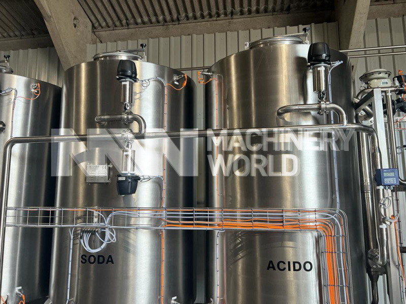 20,000 LPH Tecnolat 3-Tank (2,000L) & 1-Channel Automatic CIP System Plant - NEW - Image 8