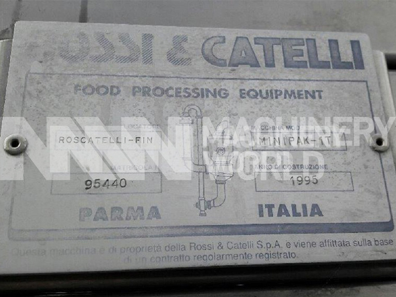 5 Ltr to 20 Ltr Rossi & Catelli Aseptic Bag In Box Filler - Image 6