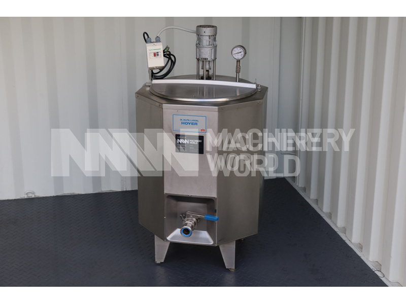 Alfa Laval Ageing Vat with Top Mounted Mixer - 250 ltr - Image 2