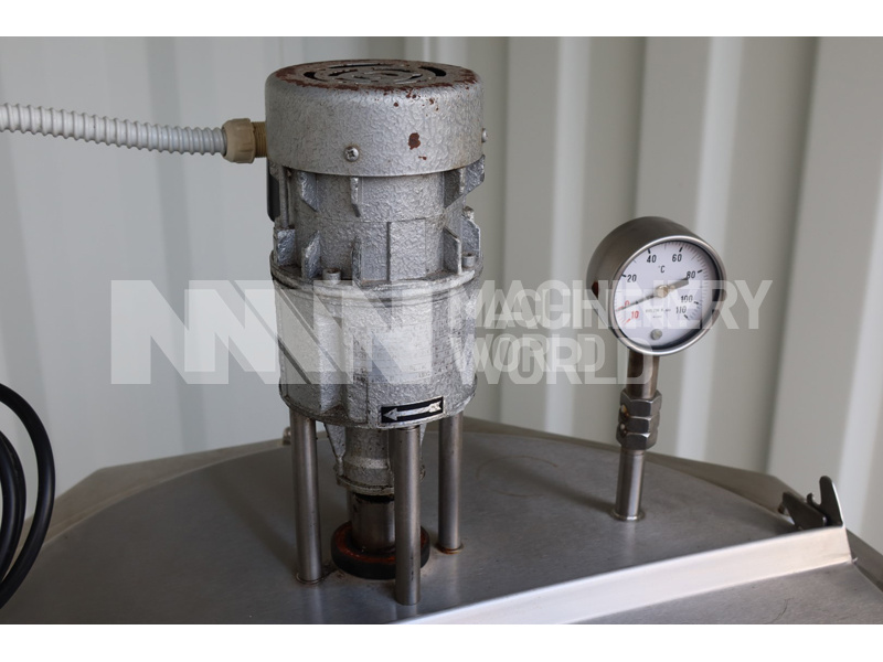 Alfa Laval Ageing Vat with Top Mounted Mixer - 250 ltr - Image 4