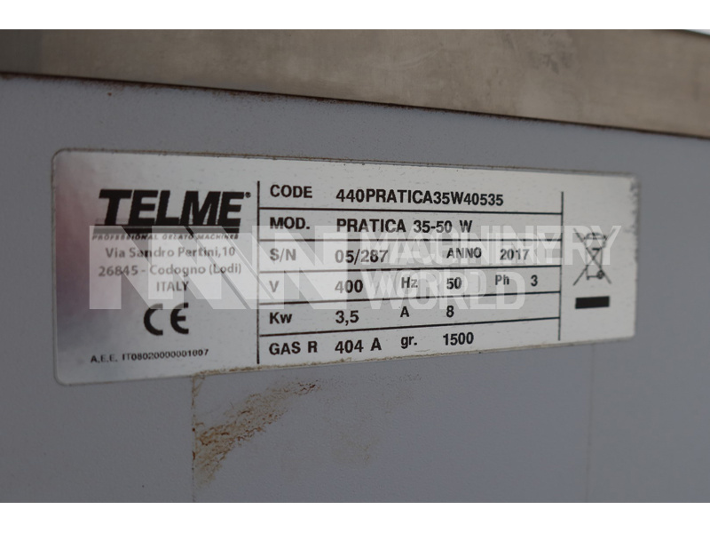 Telme Pratica 35-50 Ice Cream Batch Freezer (2017) - Image 7