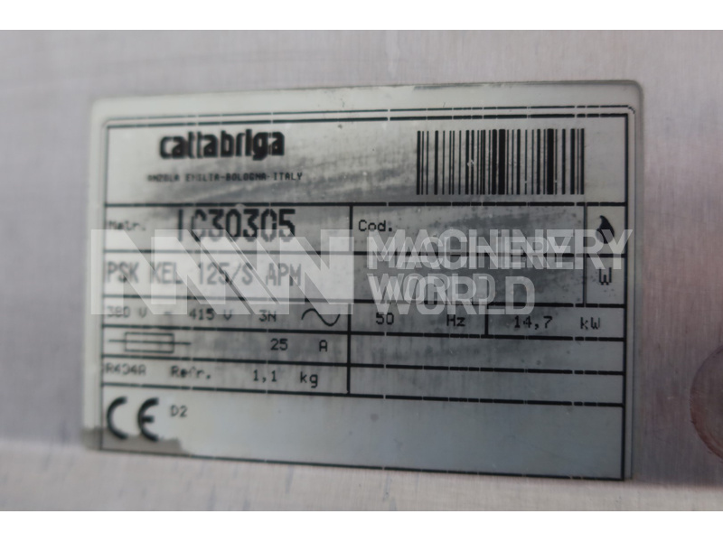 Cattabriga PSK 125/S APM Ice Cream Batch Pasteuriser - Image 6
