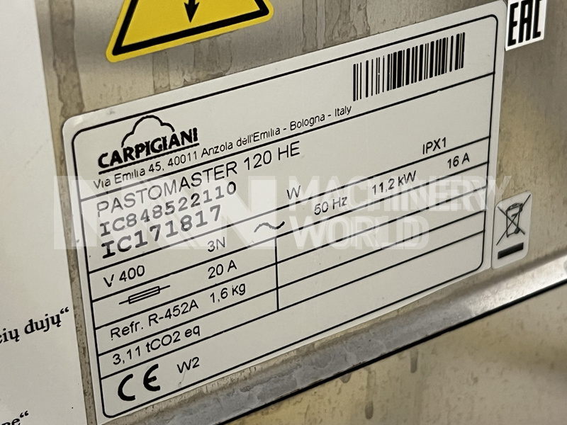 Carpigiani Pastomaster 120 HE Ice Cream Batch Pasteuriser (2021) - Image 7