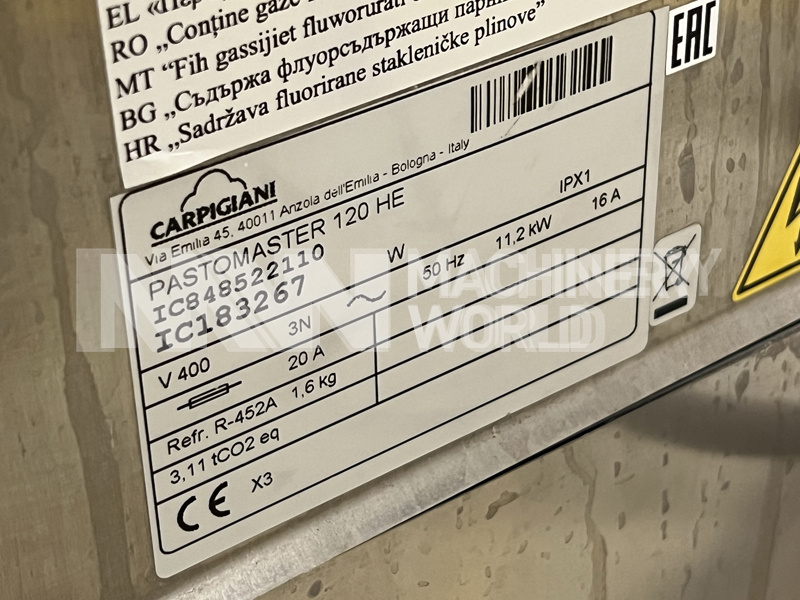 Carpigiani Pastomaster 120 HE Ice Cream Batch Pasteuriser (2022) - Image 7