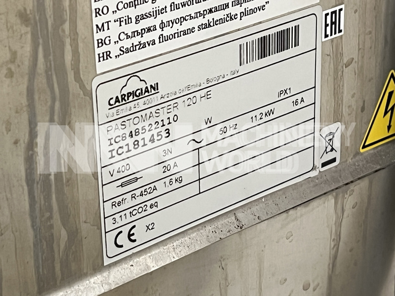 Carpigiani Pastomaster 120 HE Ice Cream Batch Pasteuriser (2022) - Image 7