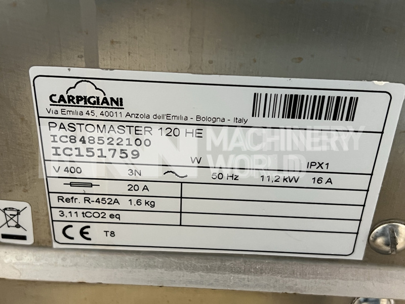 Carpigiani Pastomaster 120 HE Ice Cream Batch Pasteuriser (2019) - Image 6