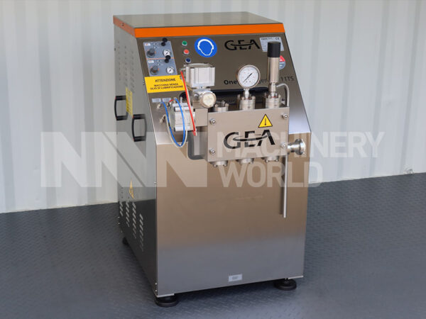 1,200 LPH GEA Niro Soavi ONE 11TS (200 Bar) Homogeniser - YOM 2022 (Never Used)