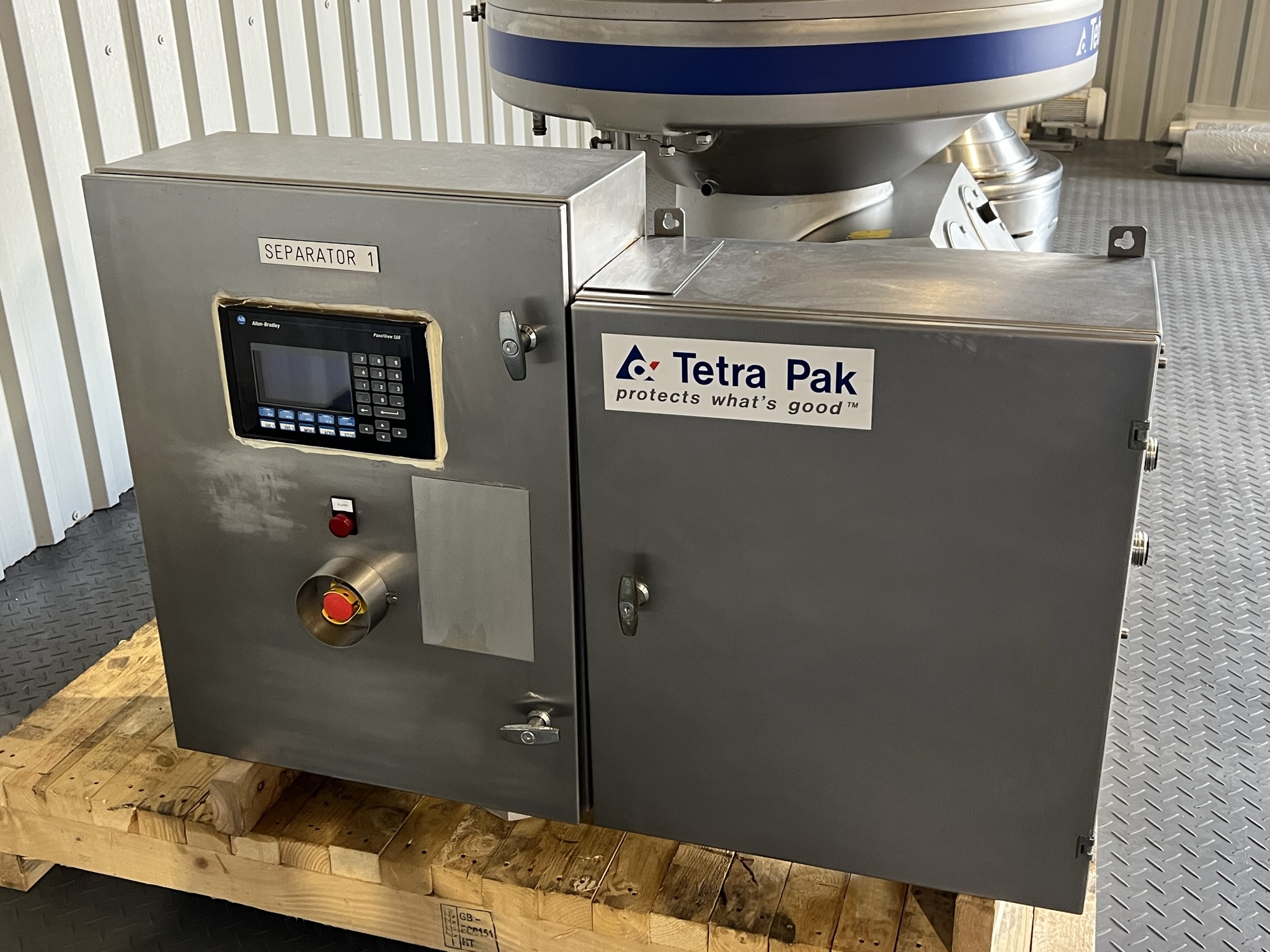 35,000 LPH Alfa Laval Tetra Pak HMRPX 718 HGV 74C Milk Cream Separator ...