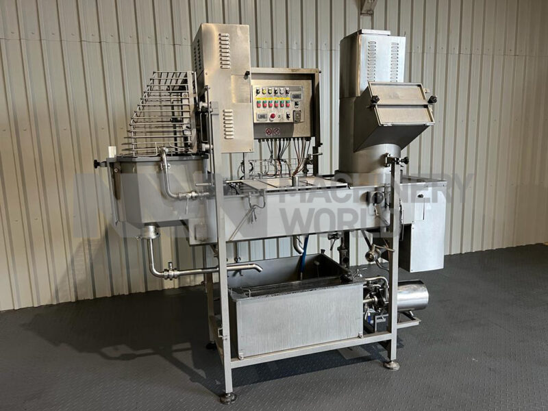 250kg per hour Almac FA89 Mozzarella Cooker Stretcher with Almac T26 Curd Cutter (YOM: 2010)