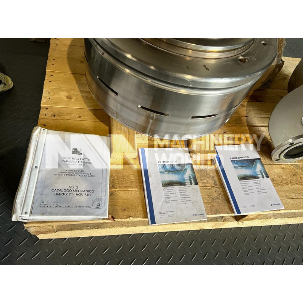20,000 LPH Alfa Laval Tetra Pak HMRPX 714 HGV 74C Milk Cream Separator - Image 2