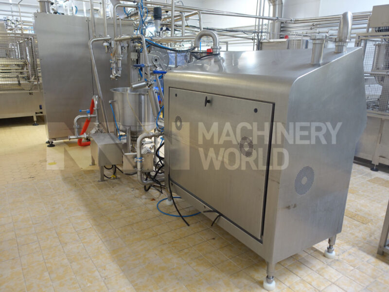 100kg to 360kg per hour Mondomix VA 15L Continuous Aeration (Aerator) Creaming Mixer - Image 3