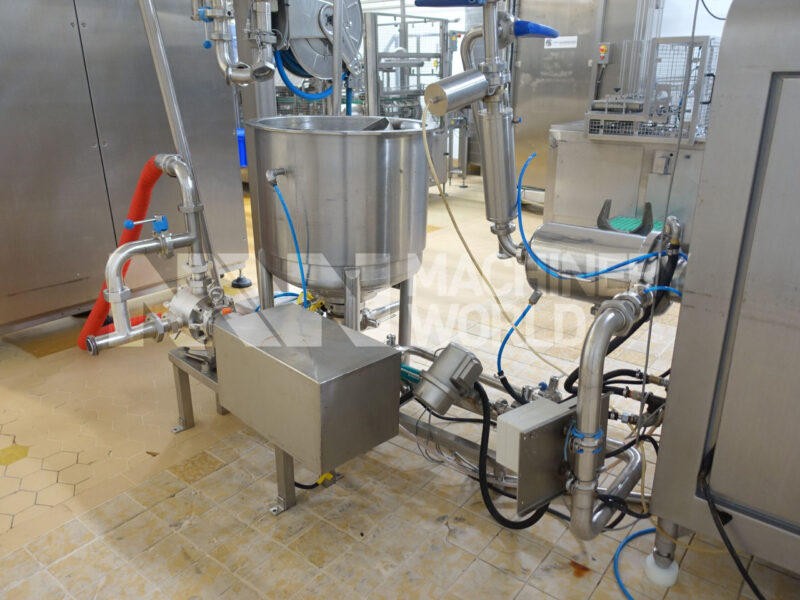 100kg to 360kg per hour Mondomix VA 15L Continuous Aeration (Aerator) Creaming Mixer - Image 4