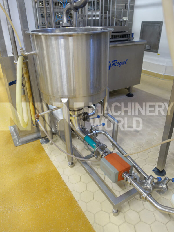 100kg to 360kg per hour Mondomix VA 15L Continuous Aeration (Aerator) Creaming Mixer - Image 5