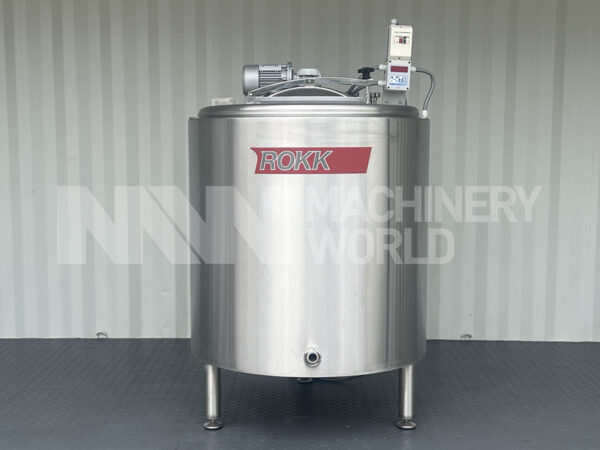 600 Ltr ROKK Ageing Vat with Top Mounted Mixer - (Year 2022 & Never Used)