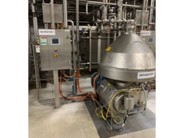 45,000 LPH Alfa Laval Tetra Pak HMRPX 818 HGV 74C Milk Cream Separator