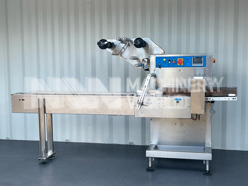 MCM M100 Single Lane Stainless Steel Flow Wrapper (2018) - Image 2