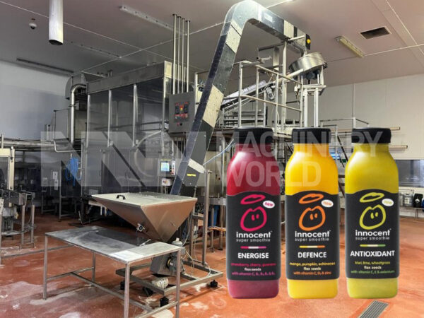 Dawson 30-10 PET Plastic Bottle Filling Line with Unscrambler, Rinser, Sleever & Shrink Wrapper