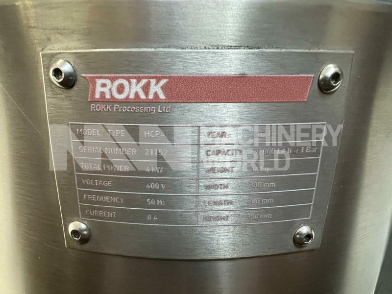 4kw & 20,000 LPH ROKK Processing HCP4 Hygienic Centrifugal Pump - BRAND NEW - Image 4