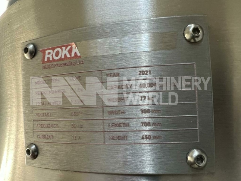 7.5kw & 40,000 LPH ROKK Processing HCP5 Hygienic Centrifugal Pump - BRAND NEW - Image 4